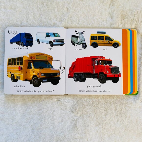 Construction Hardcover books "My Little Book of Trucks" and "Noisy Digger" - Picture 5 of 12
